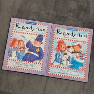 My‎ First Raggedy Ann Book Set Rag and Nice Officer Johnny Gruelle